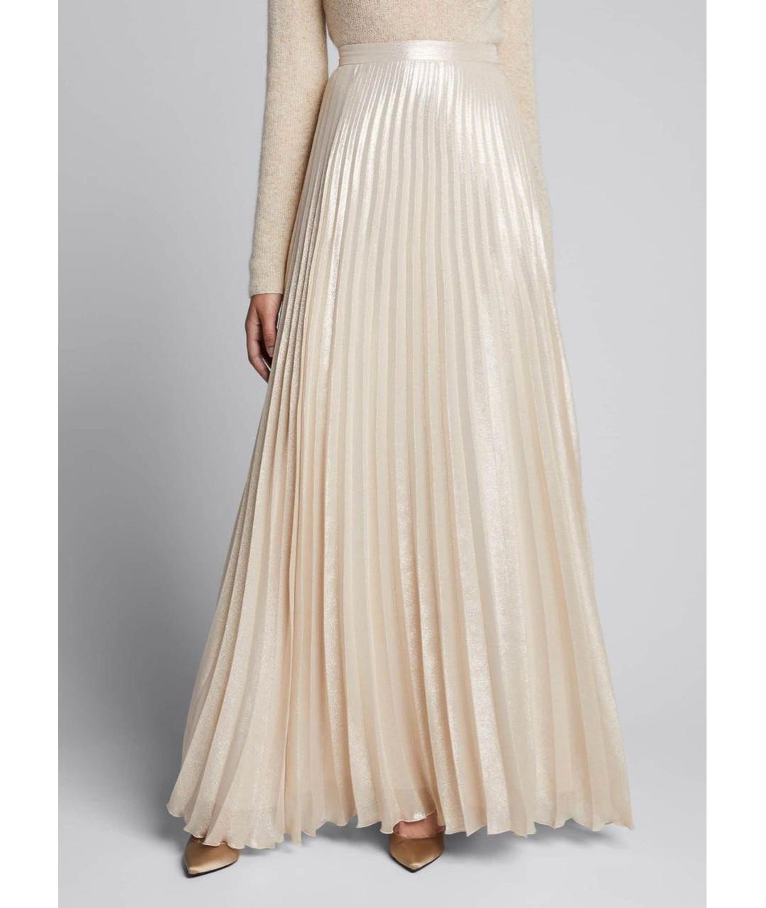 MAX MARA Бежевая юбка макси, фото 3