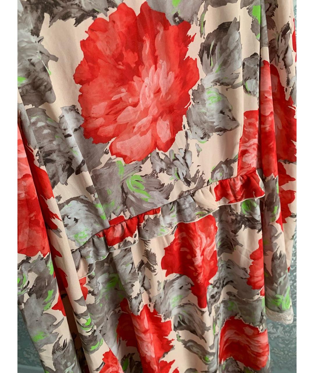 PATRIZIA PEPE Мульти полиэстеровое повседневное платье, фото 6