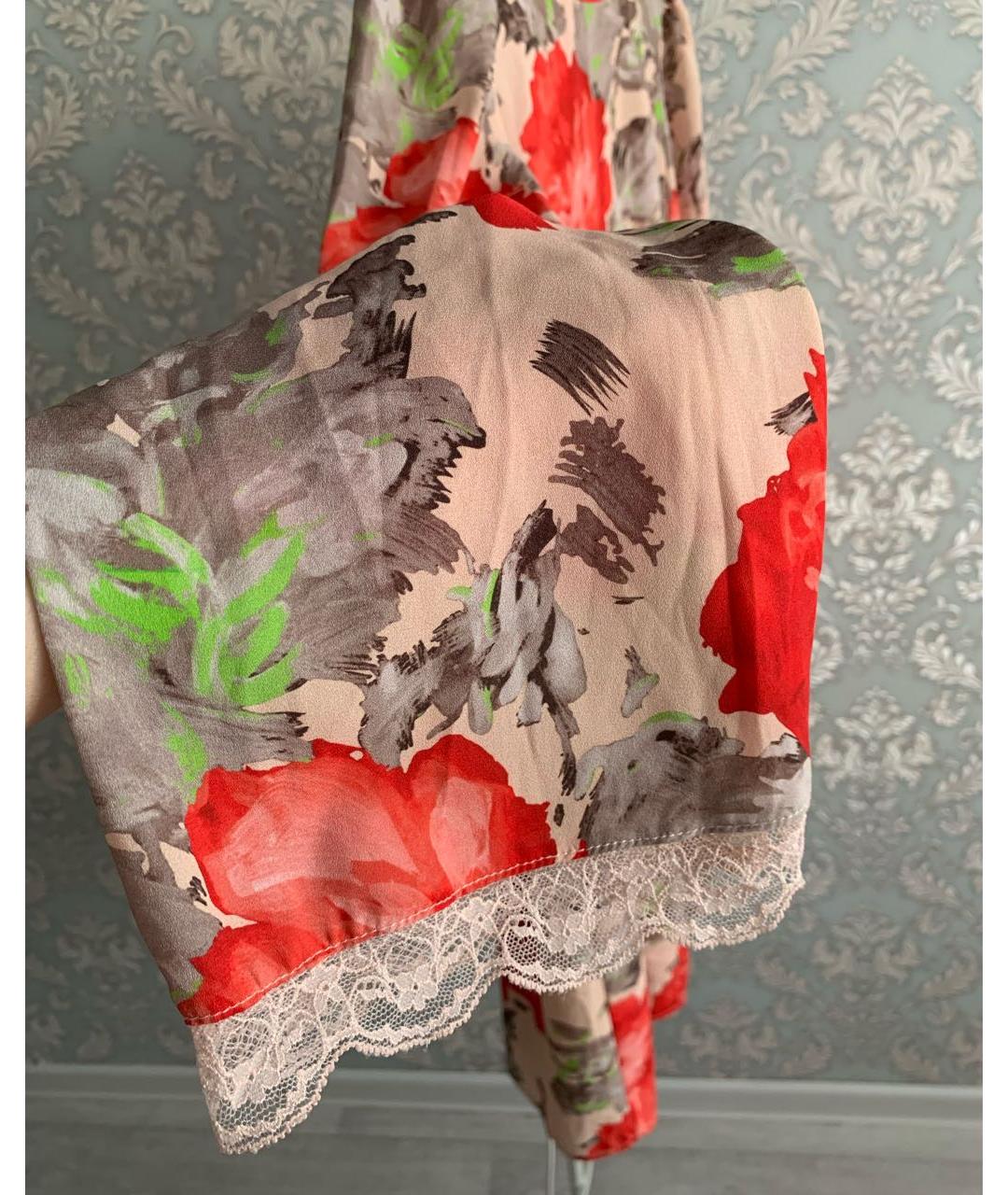 PATRIZIA PEPE Мульти полиэстеровое повседневное платье, фото 5