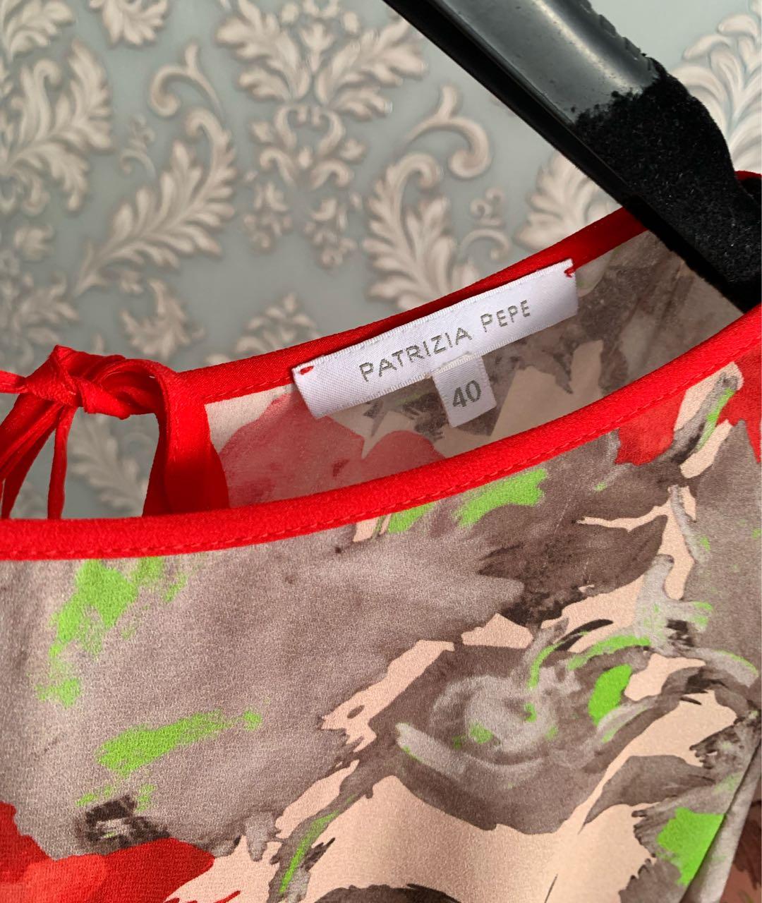 PATRIZIA PEPE Мульти полиэстеровое повседневное платье, фото 3