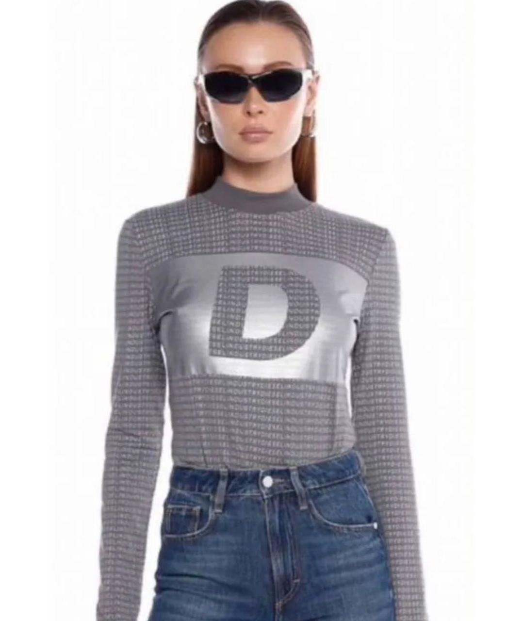 DIESEL Антрацитовая водолазка, фото 3