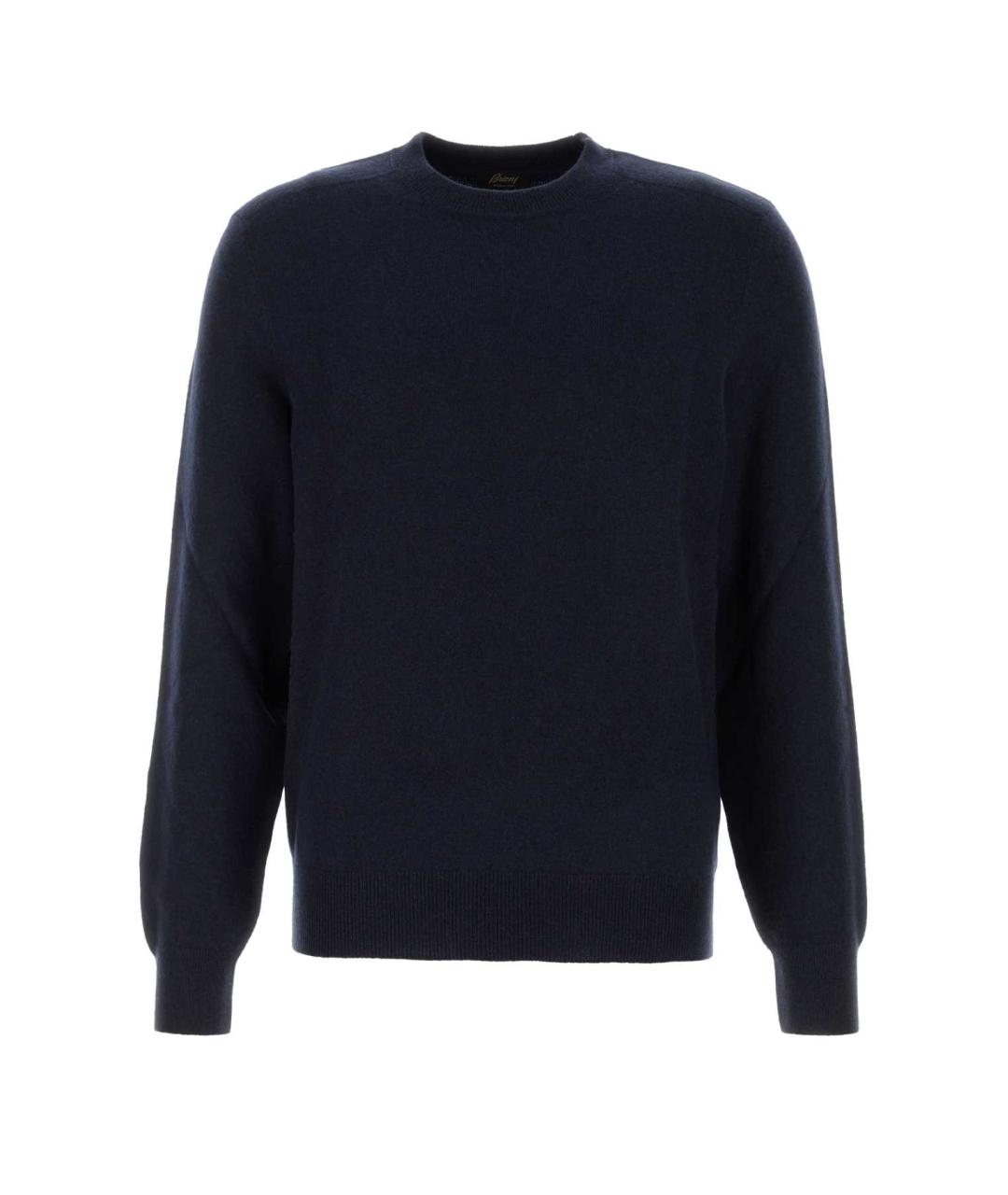 BRIONI Синий кашемировый джемпер / свитер, фото 1