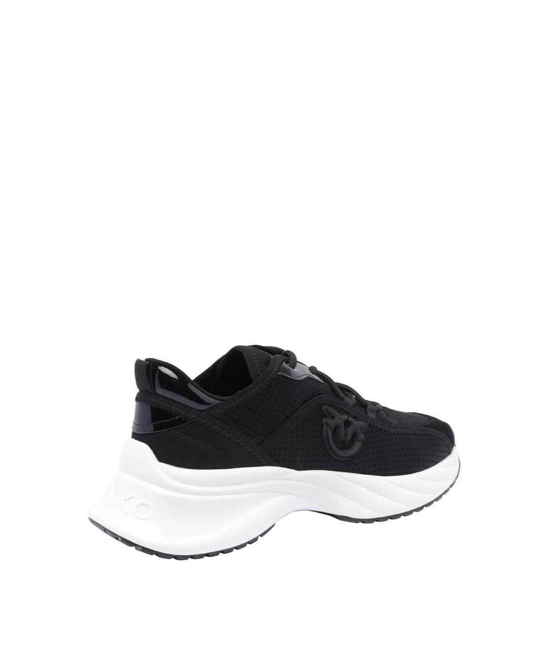 PINKO Черные текстильные кроссовки, фото 5