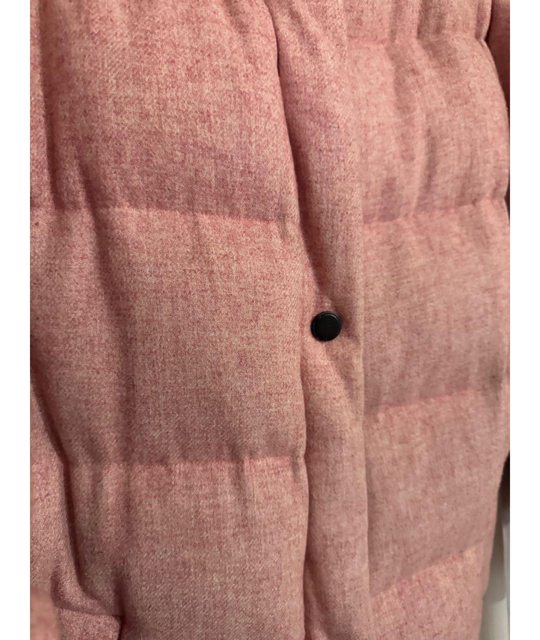 12 STOREEZ Розовый шерстяной пуховик, фото 4