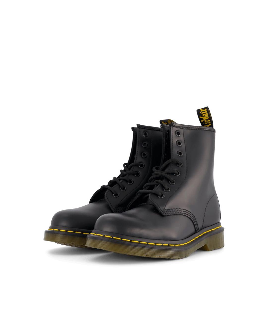 DR. MARTENS Черные кожаные ботинки, фото 5