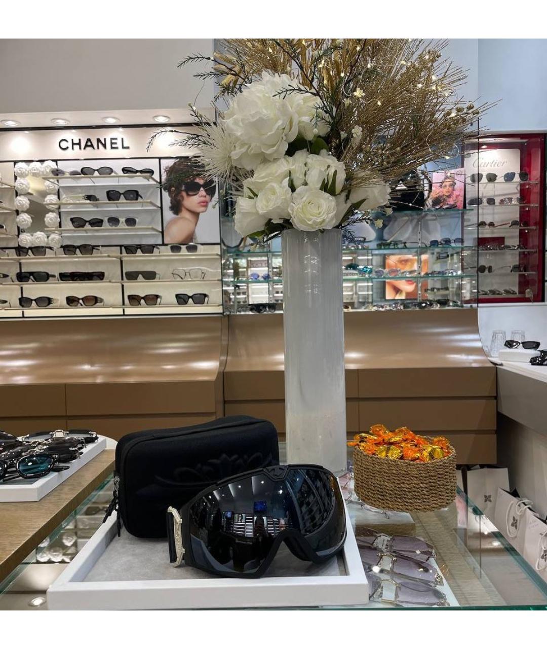 CHROME HEARTS Черные солнцезащитные очки, фото 3