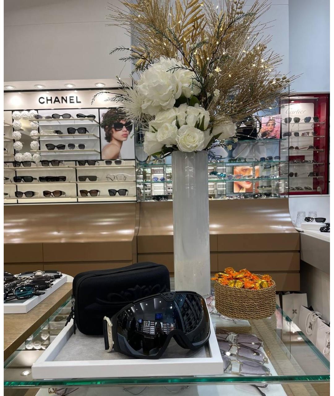 CHROME HEARTS Черные солнцезащитные очки, фото 3