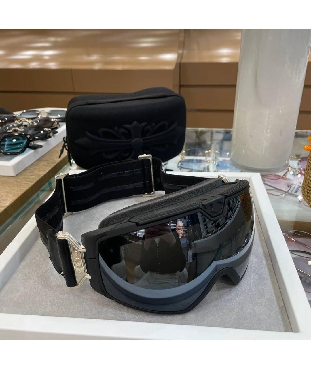 CHROME HEARTS Черные солнцезащитные очки, фото 4