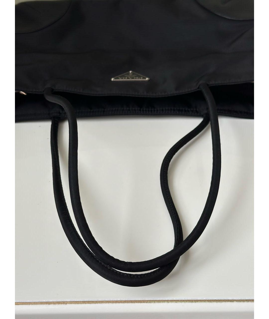 PRADA Черная сумка тоут, фото 5
