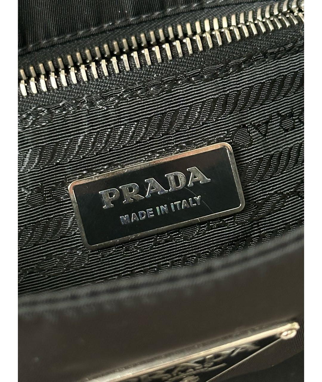 PRADA Черная сумка тоут, фото 6