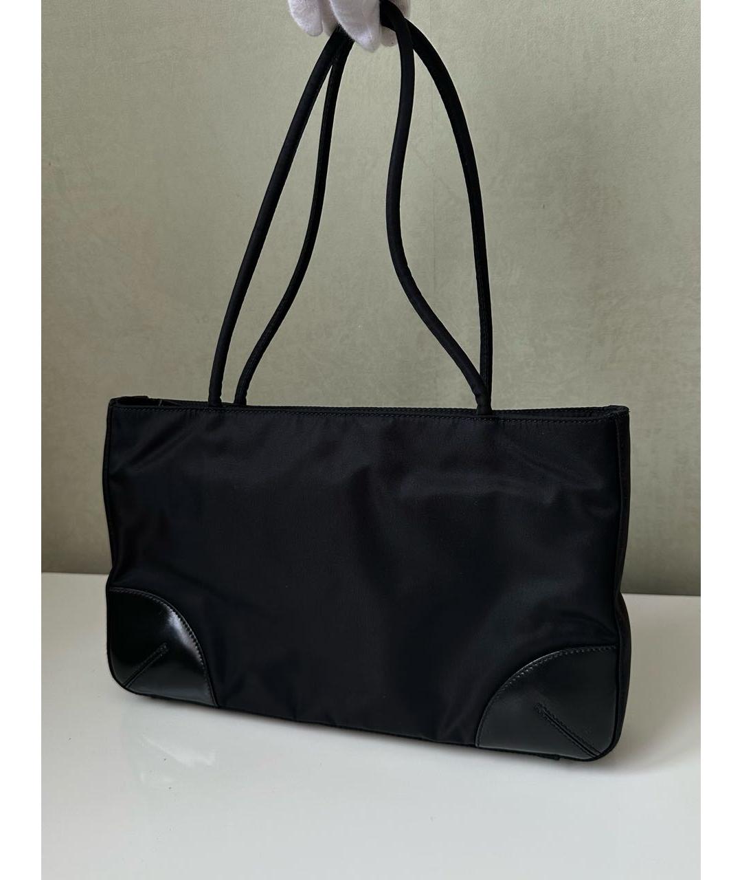 PRADA Черная сумка тоут, фото 3