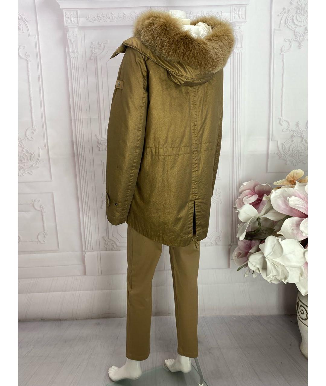 PEUTEREY Золотой пуховик, фото 2