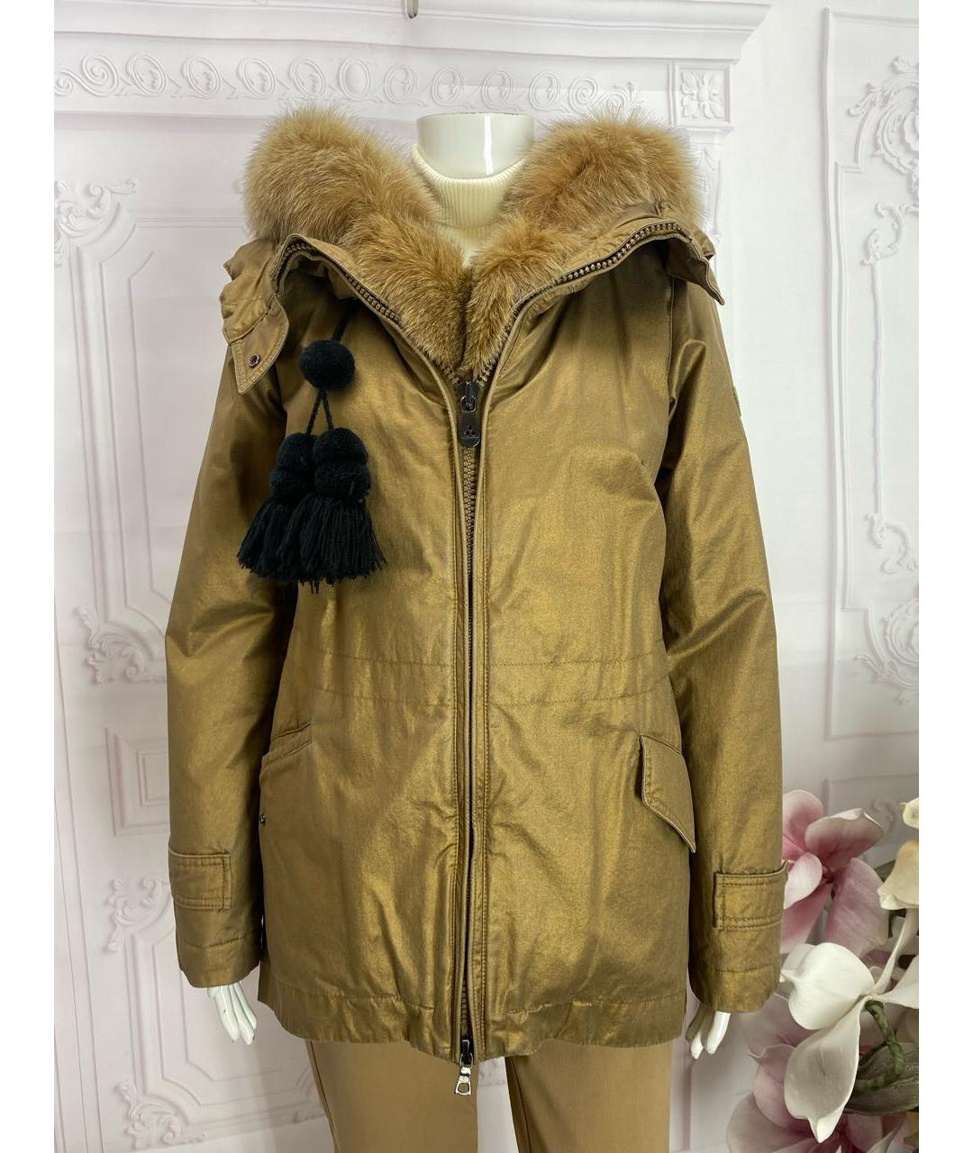 PEUTEREY Золотой пуховик, фото 6