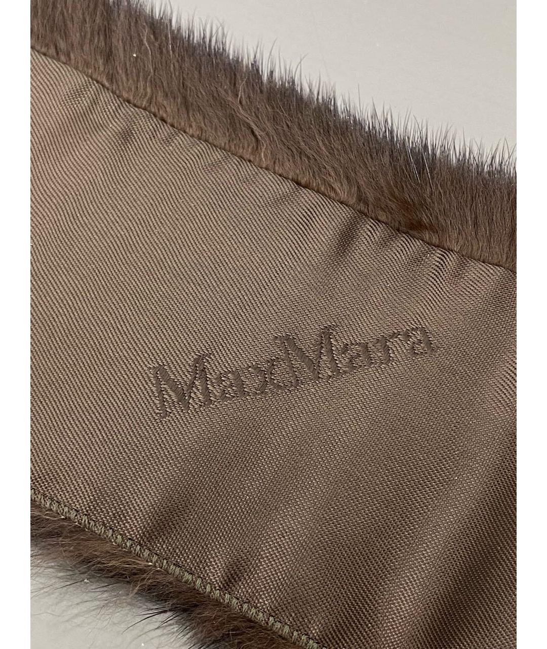 MAX MARA Коричневый воротник, фото 8