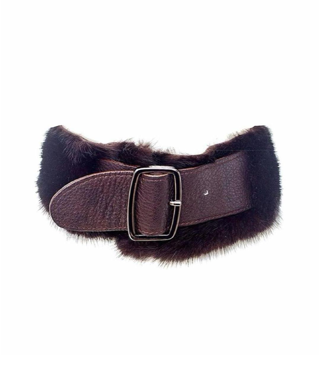 MAX MARA Коричневый воротник, фото 1