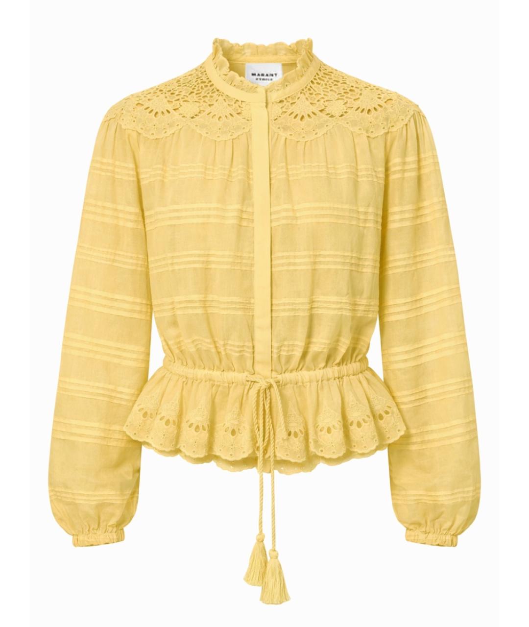 ISABEL MARANT ETOILE Зеленая хлопковая блузы, фото 1