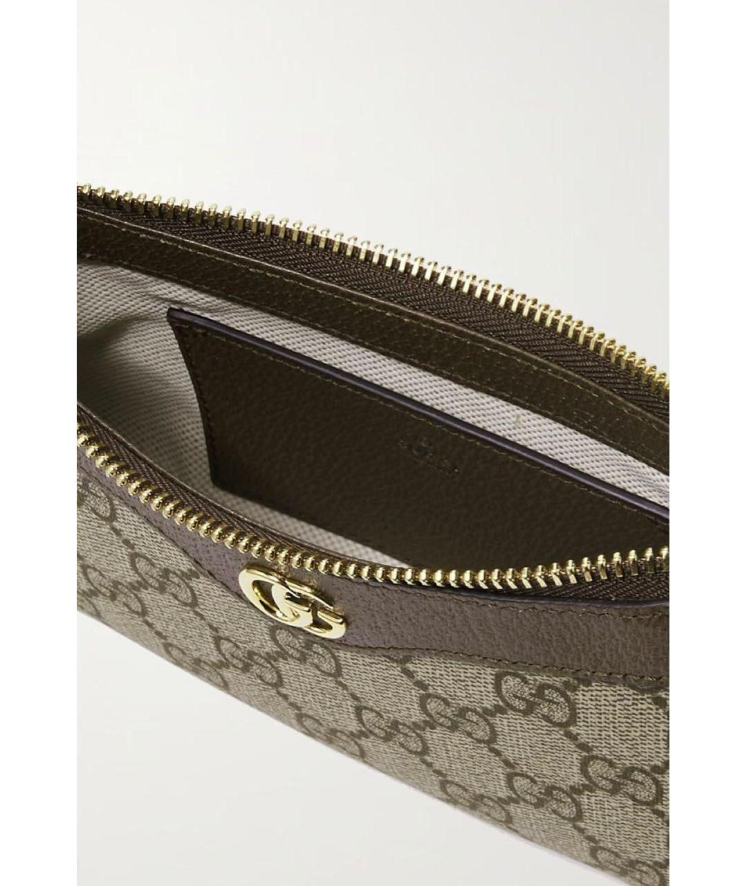 GUCCI Коричневая сумка с короткими ручками, фото 4