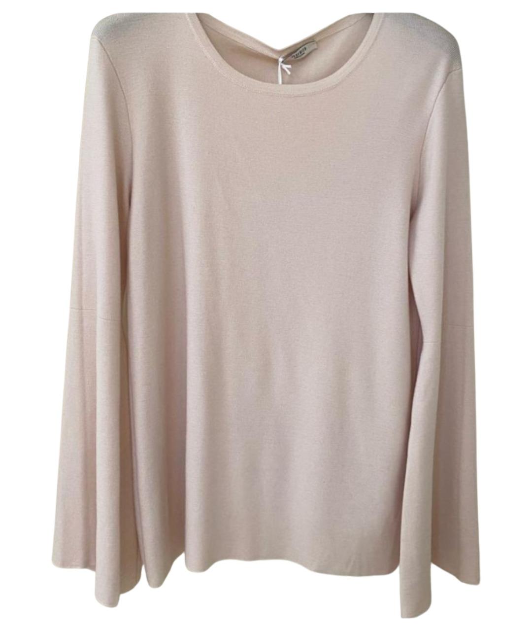 PESERICO Розовый шерстяной джемпер / свитер, фото 1