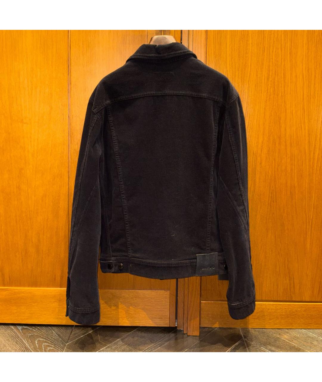 TOM FORD Черная хлопковая куртка, фото 3