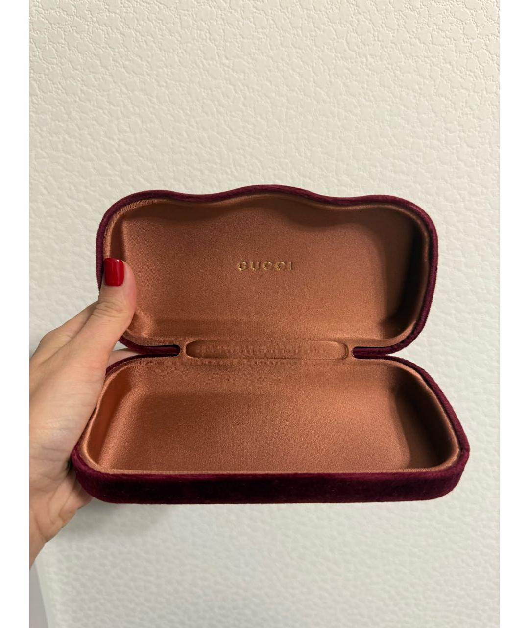 GUCCI Черные пластиковые солнцезащитные очки, фото 3