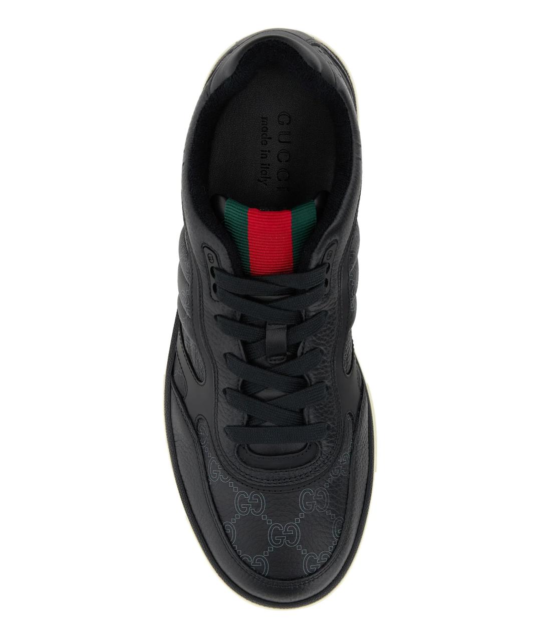 GUCCI Мульти кожаные низкие кроссовки / кеды, фото 4
