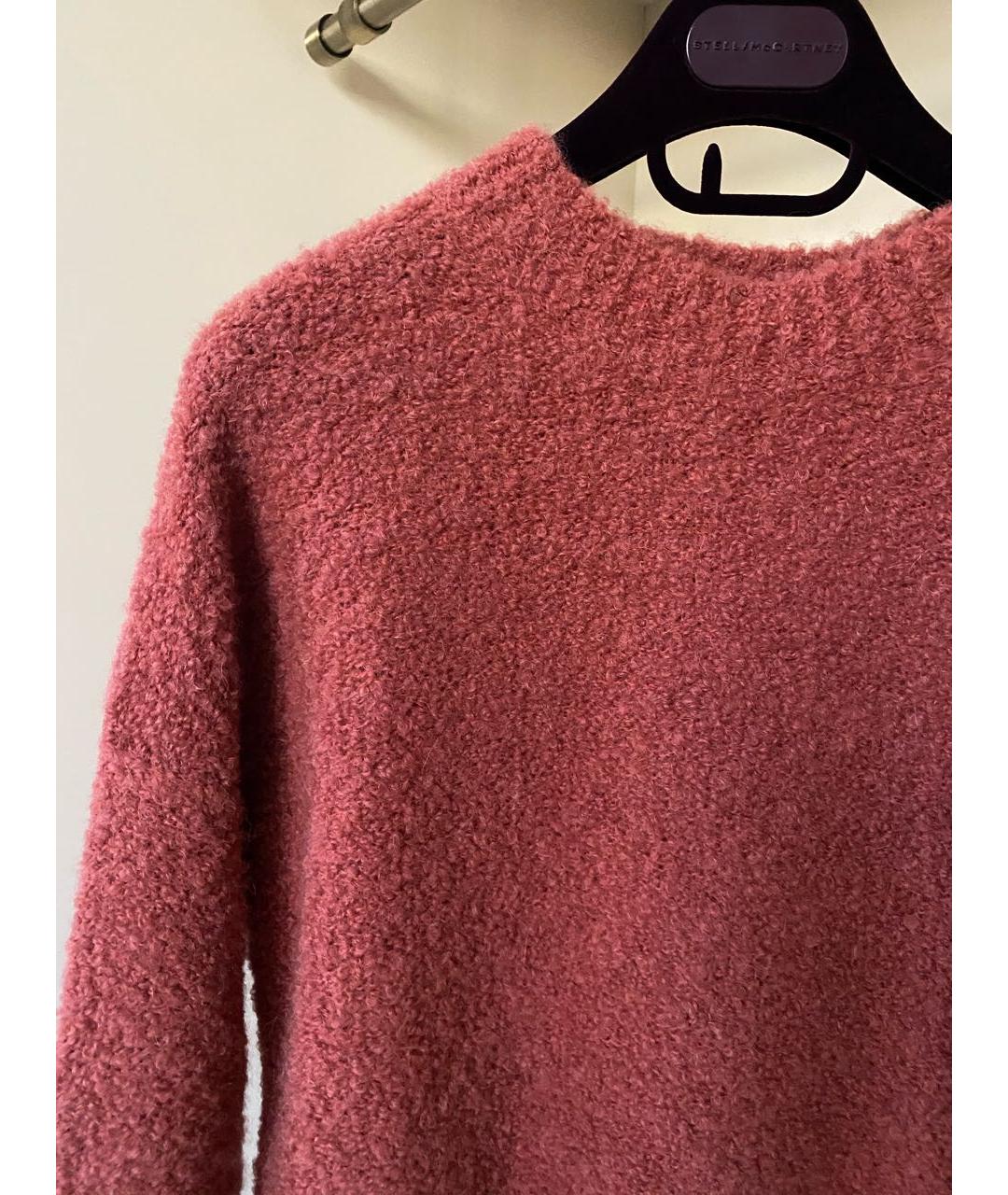 PESERICO Оранжевый шерстяной джемпер / свитер, фото 4