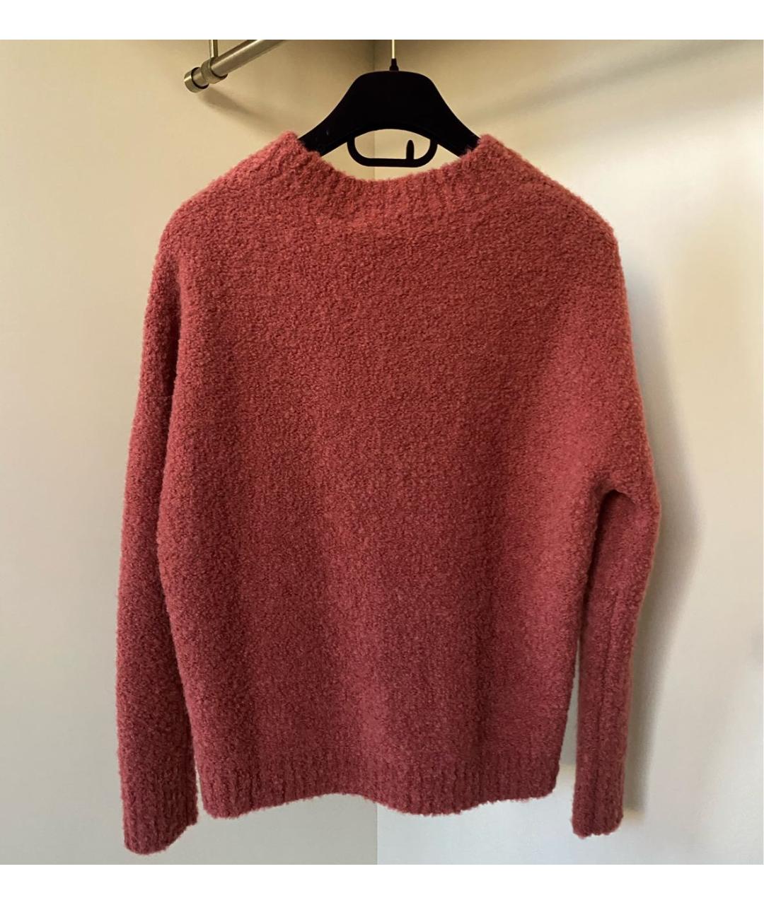 PESERICO Оранжевый шерстяной джемпер / свитер, фото 5