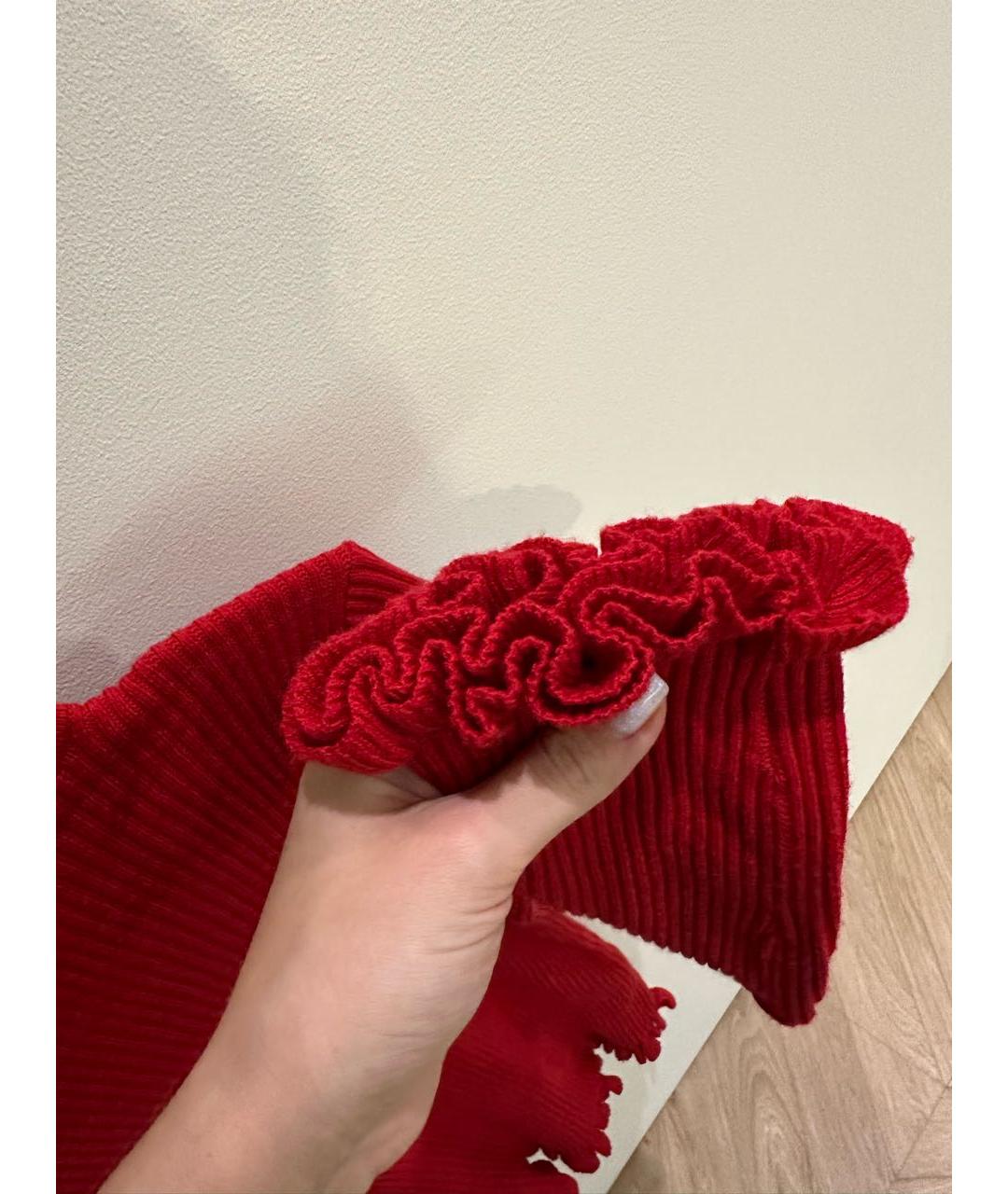 RALPH LAUREN Красный хлопковый джемпер / свитер, фото 8