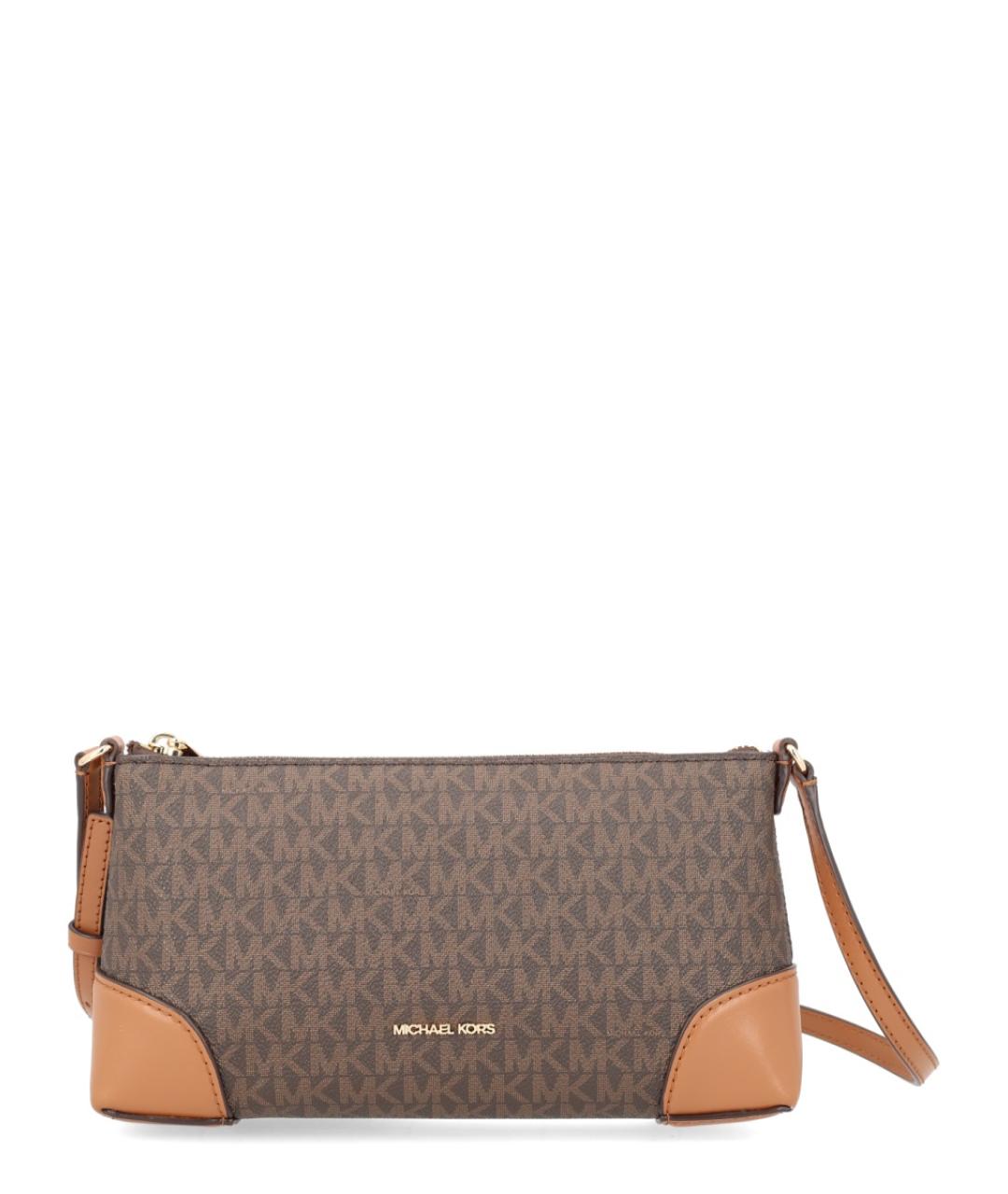 MICHAEL KORS Коричневая сумка через плечо, фото 1