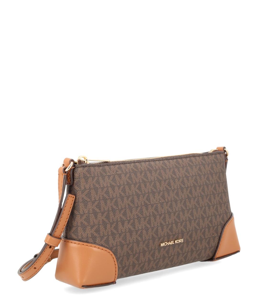 MICHAEL KORS Коричневая сумка через плечо, фото 3