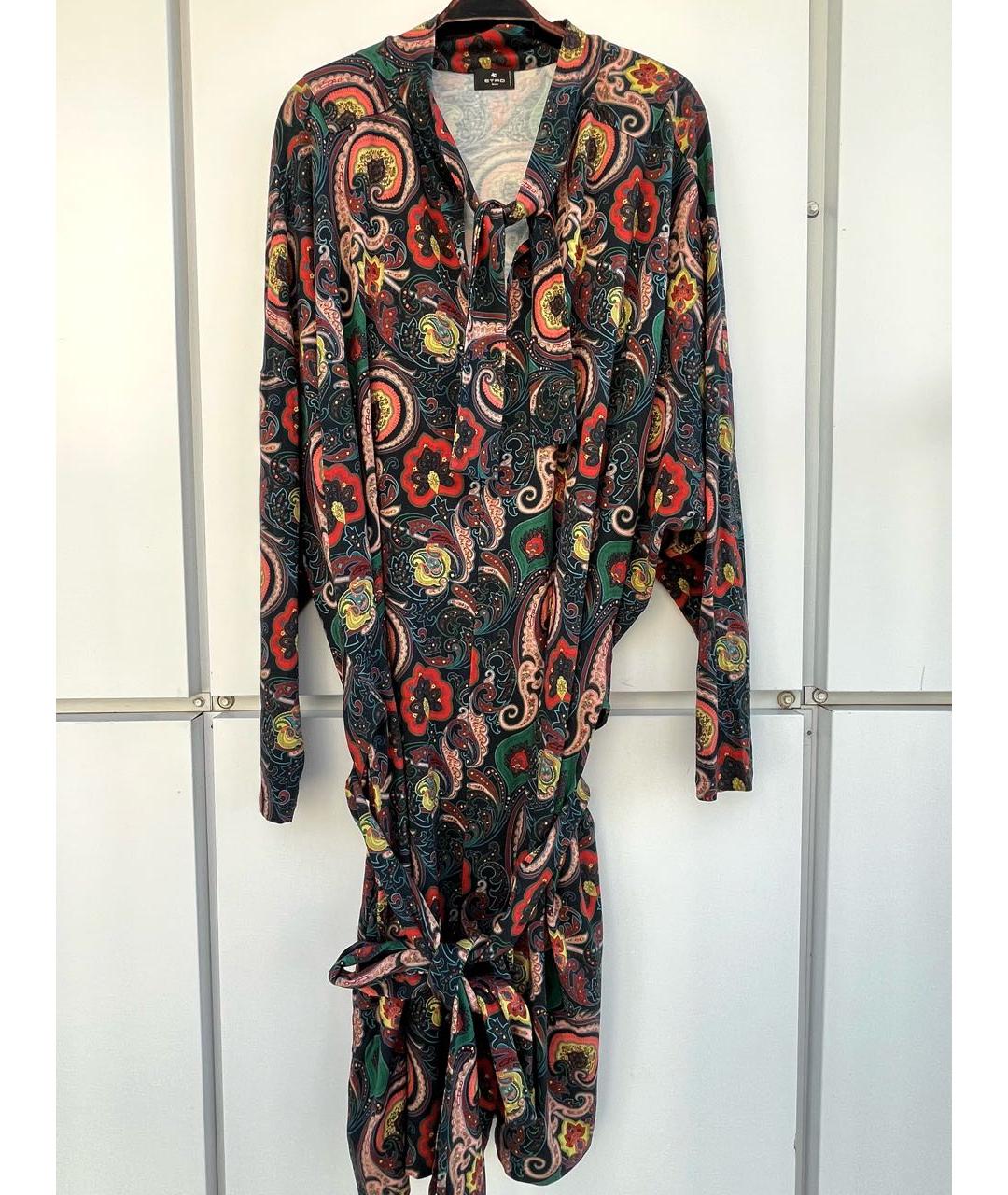 ETRO Мульти вискозное повседневное платье, фото 9