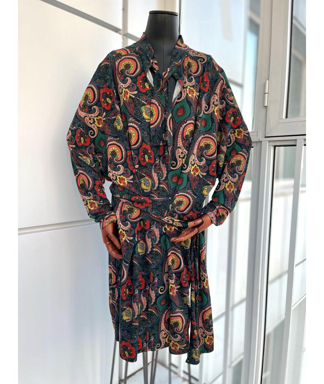 ETRO Мульти вискозное повседневное платье, фото 4