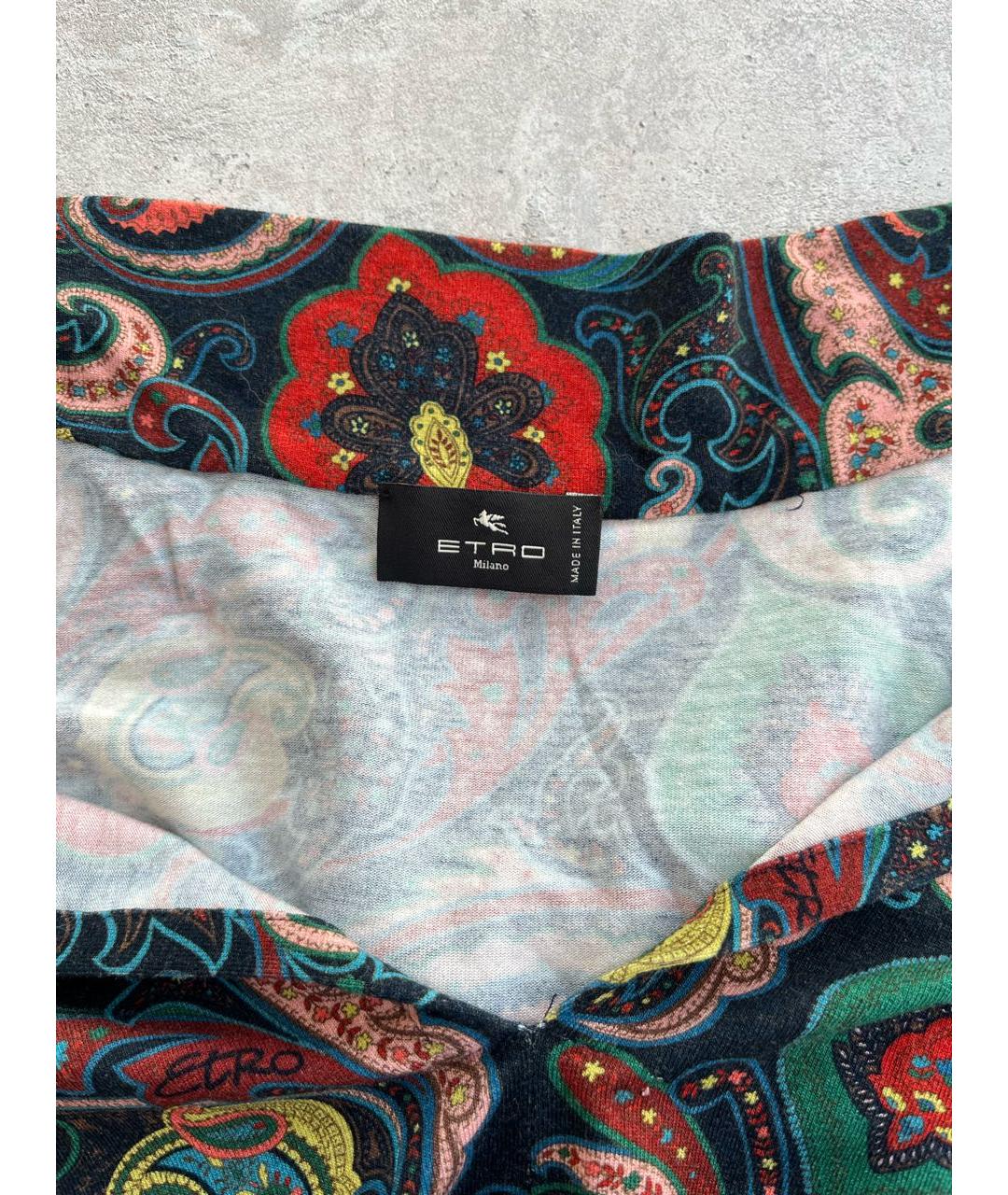 ETRO Мульти вискозное повседневное платье, фото 6