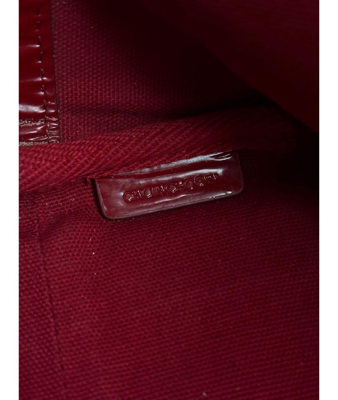 BURBERRY Красная сумка тоут, фото 7