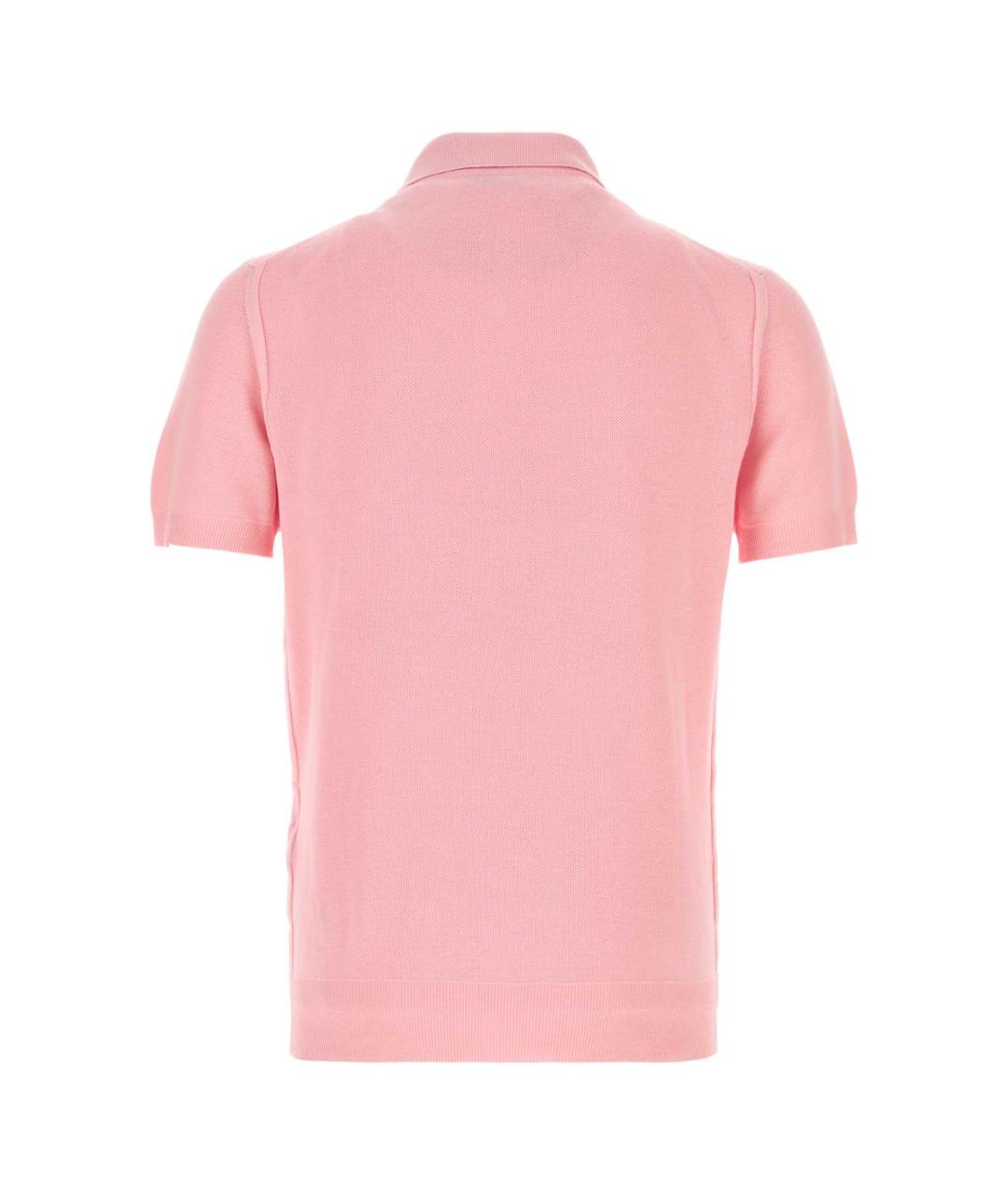 TOM FORD Розовое поло с коротким рукавом, фото 2