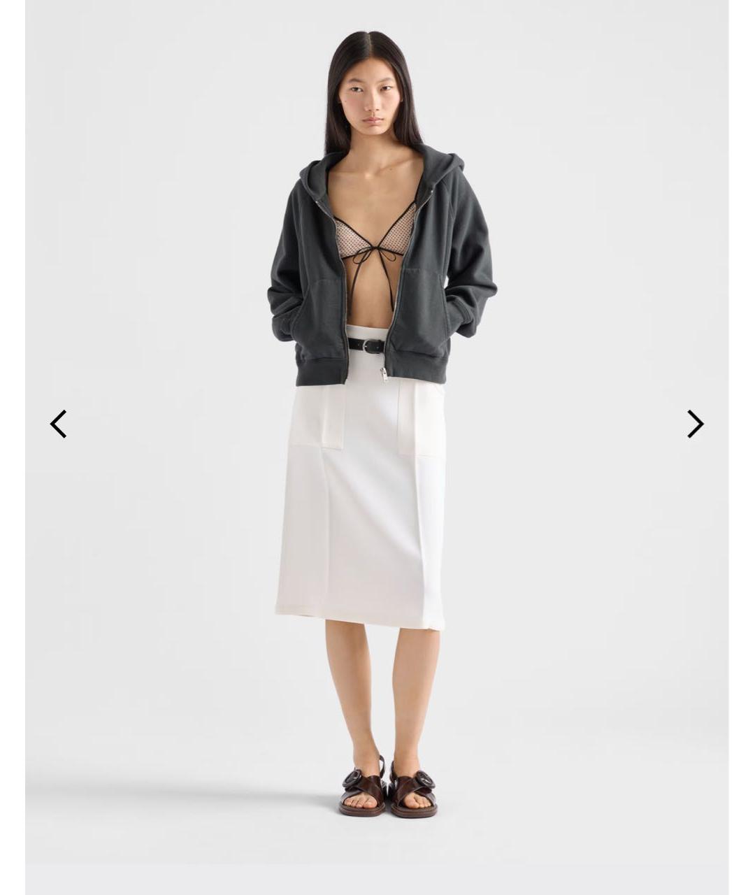 PRADA Белый бюстгалтеры, фото 2