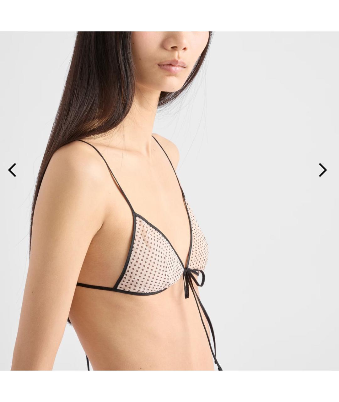 PRADA Белый бюстгалтеры, фото 4