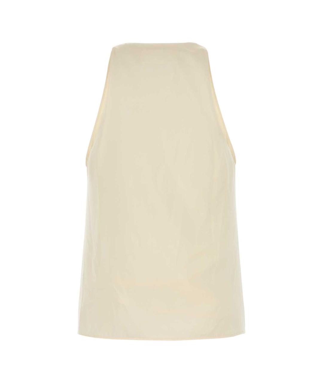 ARMARIUM Желтая шелковая майка, фото 2