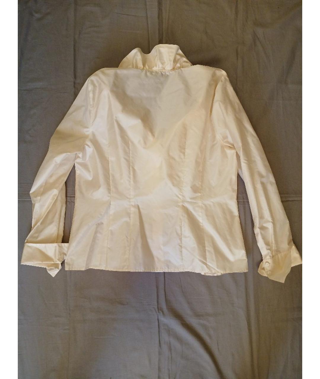 ESCADA Белая шелковая блузы, фото 2