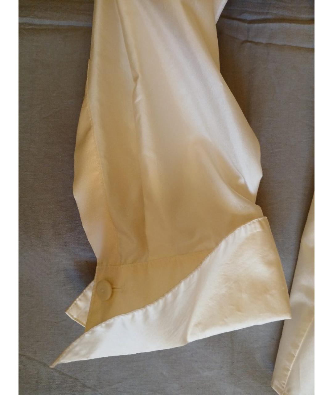 ESCADA Белая шелковая блузы, фото 4