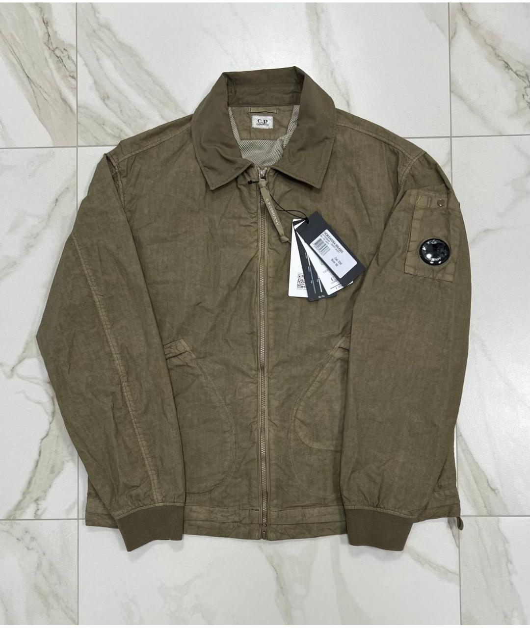 CP COMPANY Хаки хлопковая куртка, фото 10