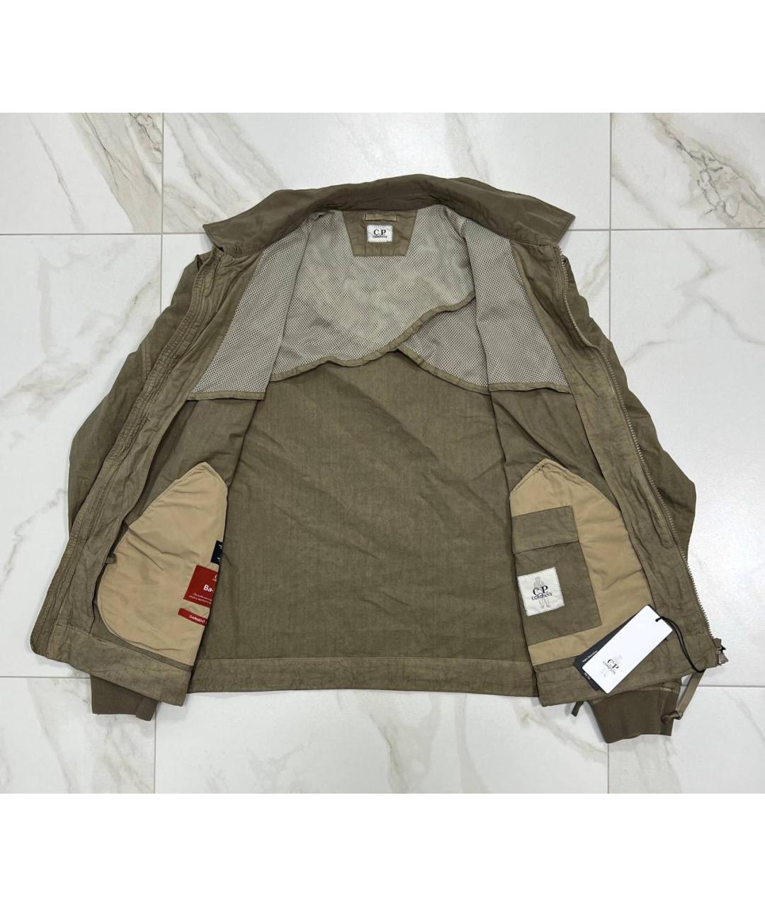 CP COMPANY Хаки хлопковая куртка, фото 6
