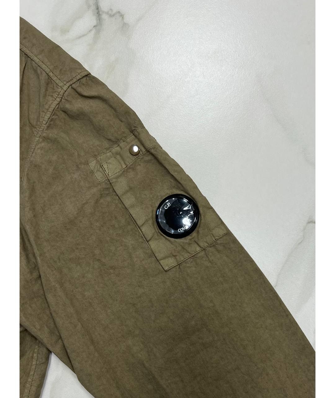 CP COMPANY Хаки хлопковая куртка, фото 3