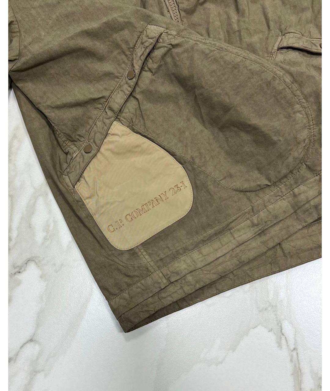 CP COMPANY Хаки хлопковая куртка, фото 5