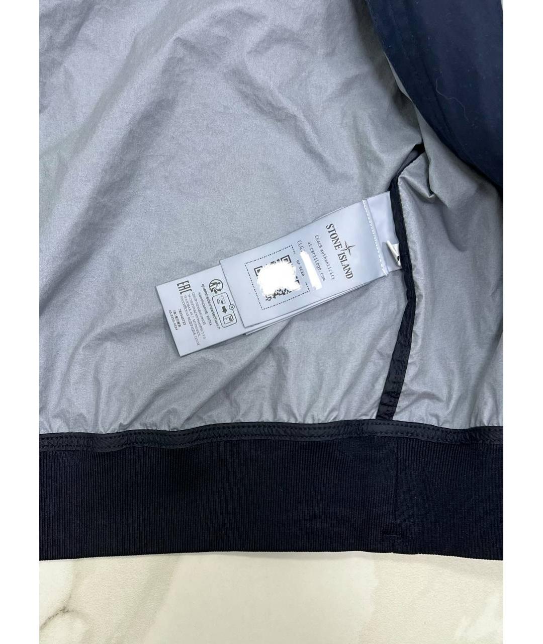 STONE ISLAND Темно-синяя куртка, фото 7