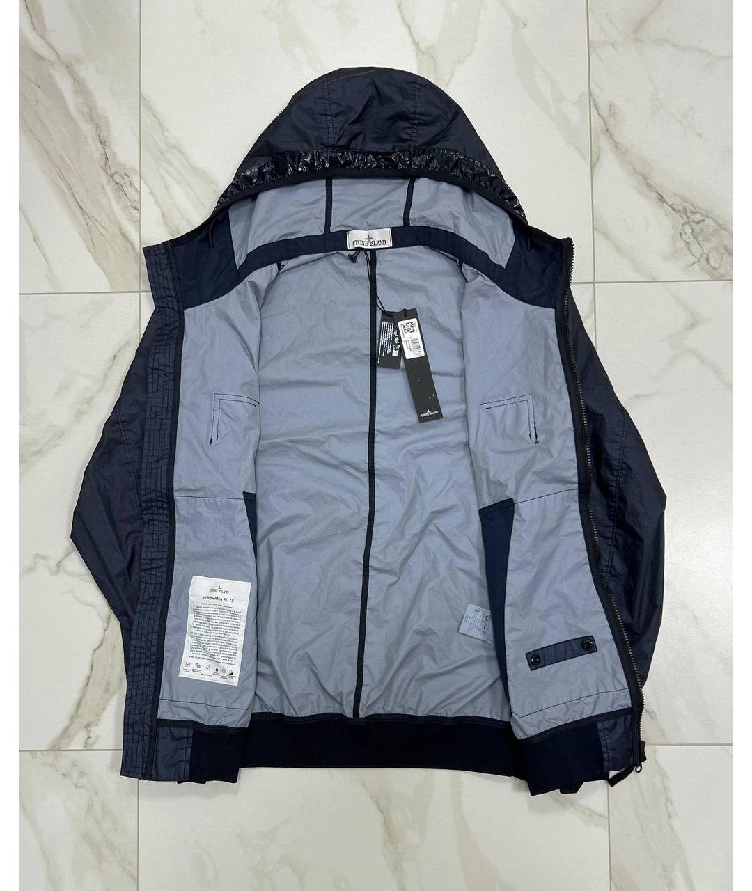 STONE ISLAND Темно-синяя куртка, фото 5