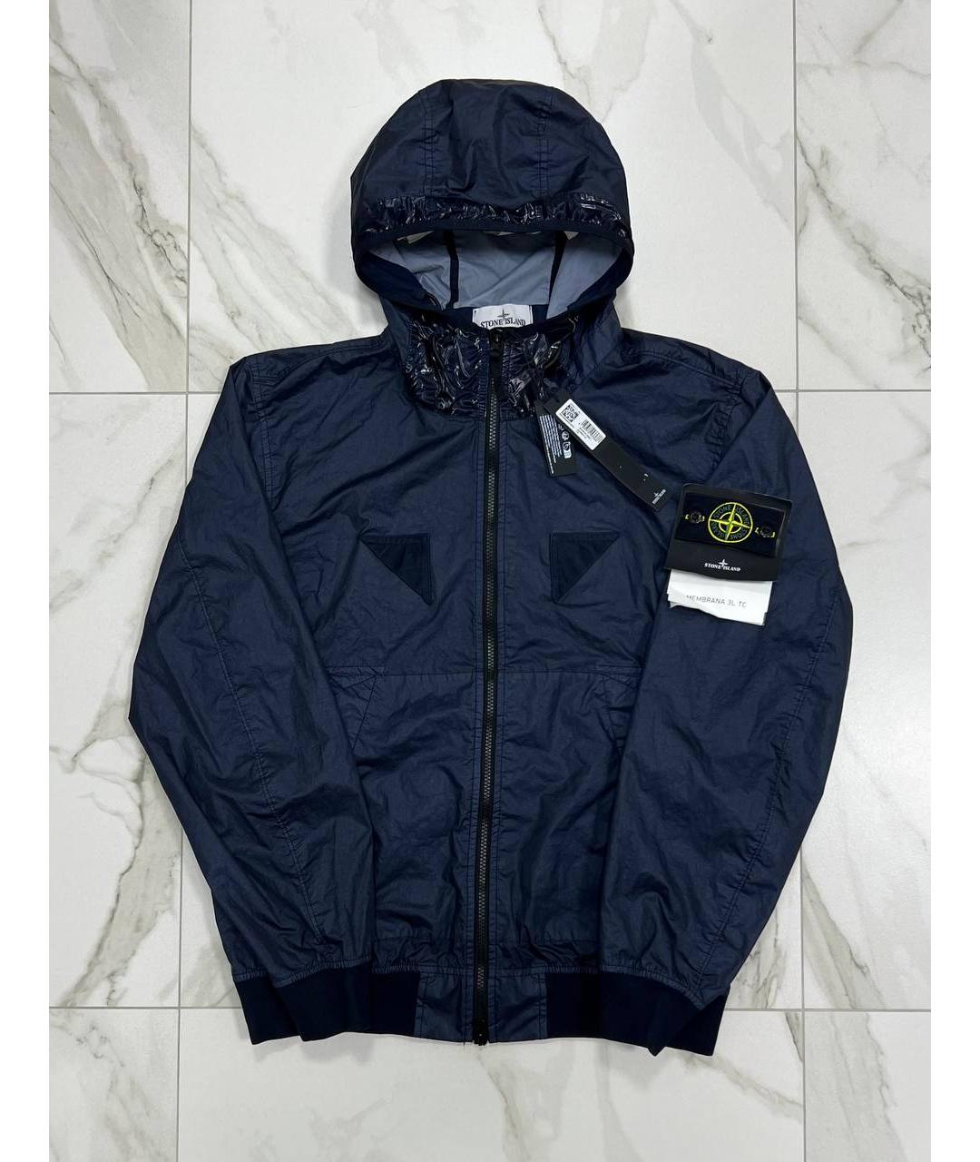 STONE ISLAND Темно-синяя куртка, фото 10