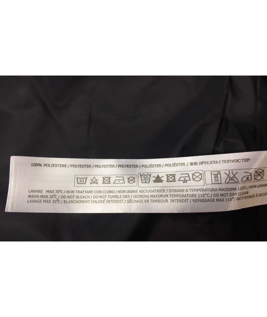 TWIN-SET Черная полиэстеровая куртка, фото 6