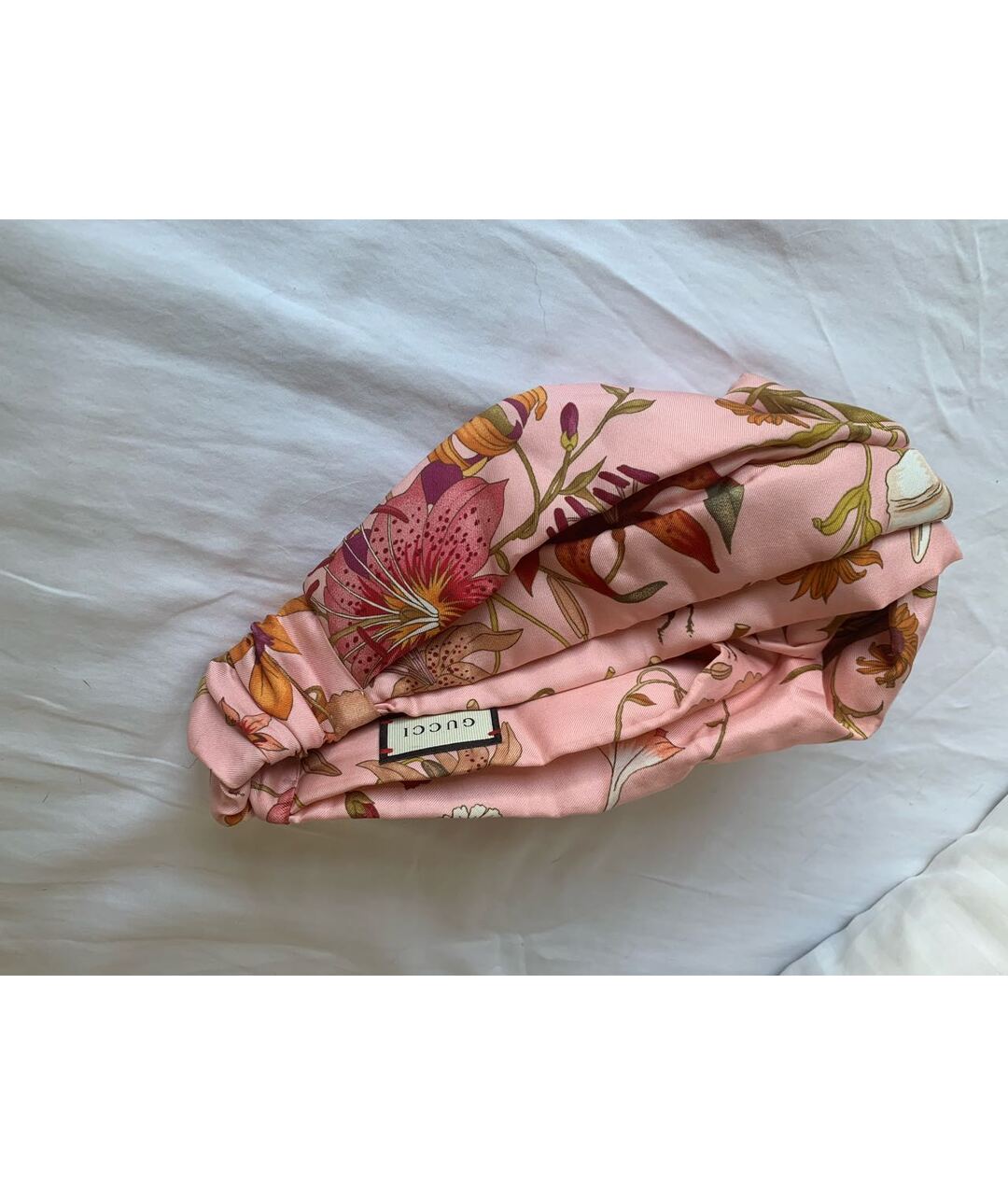 GUCCI Розовая повязка на голову, фото 4