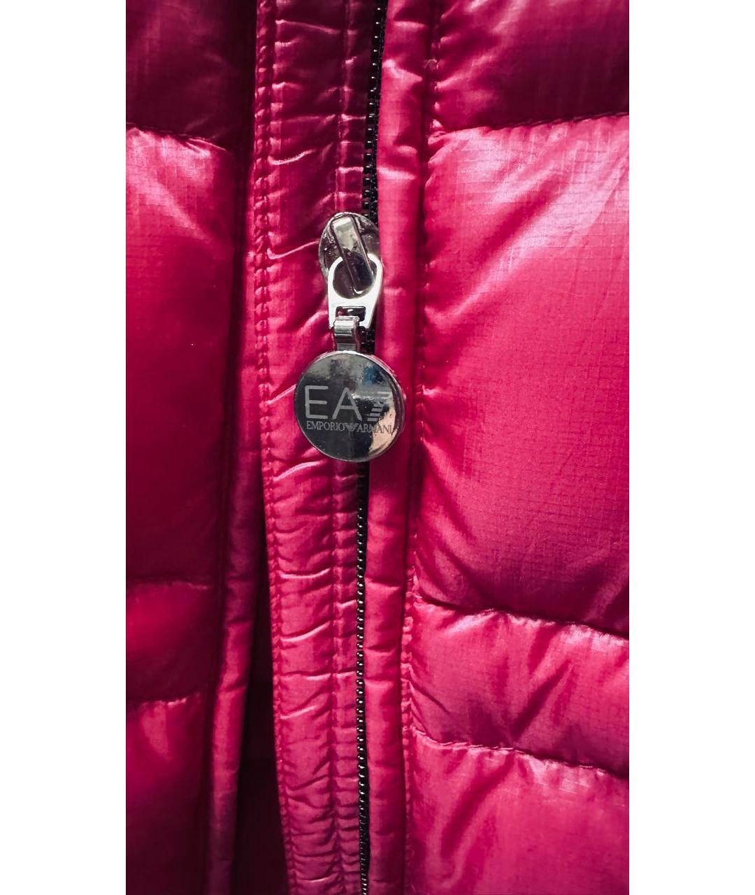 EA7 Фуксия полиамидовая куртка, фото 6